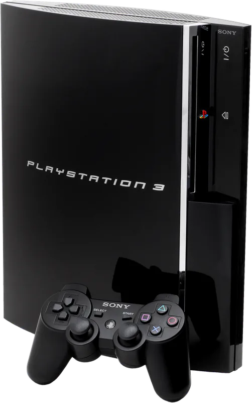 PlayStation 3 with controller